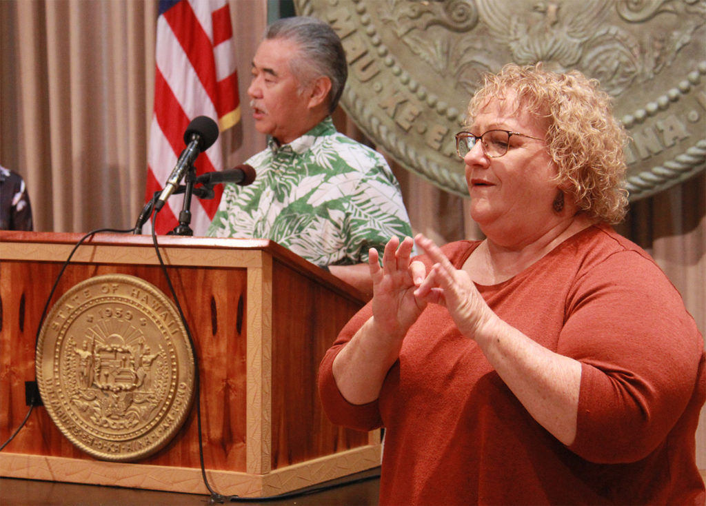 Q&A: Patty Sakal, Sign-Language Interpreter, Hawaii Interpreting Services -  Hawai'i DOH: Info & Resources for Managing COVID-19