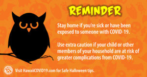 Stay home if you're sick or have been exposed to someone with COVID-19.