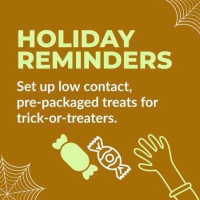 Trick-or-Treating Holiday Reminder