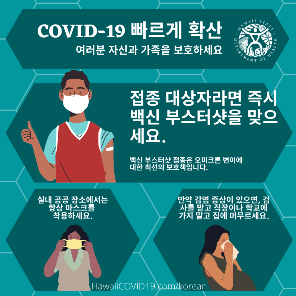 COVID-19 Spreads Fast. Protect yourself and your family