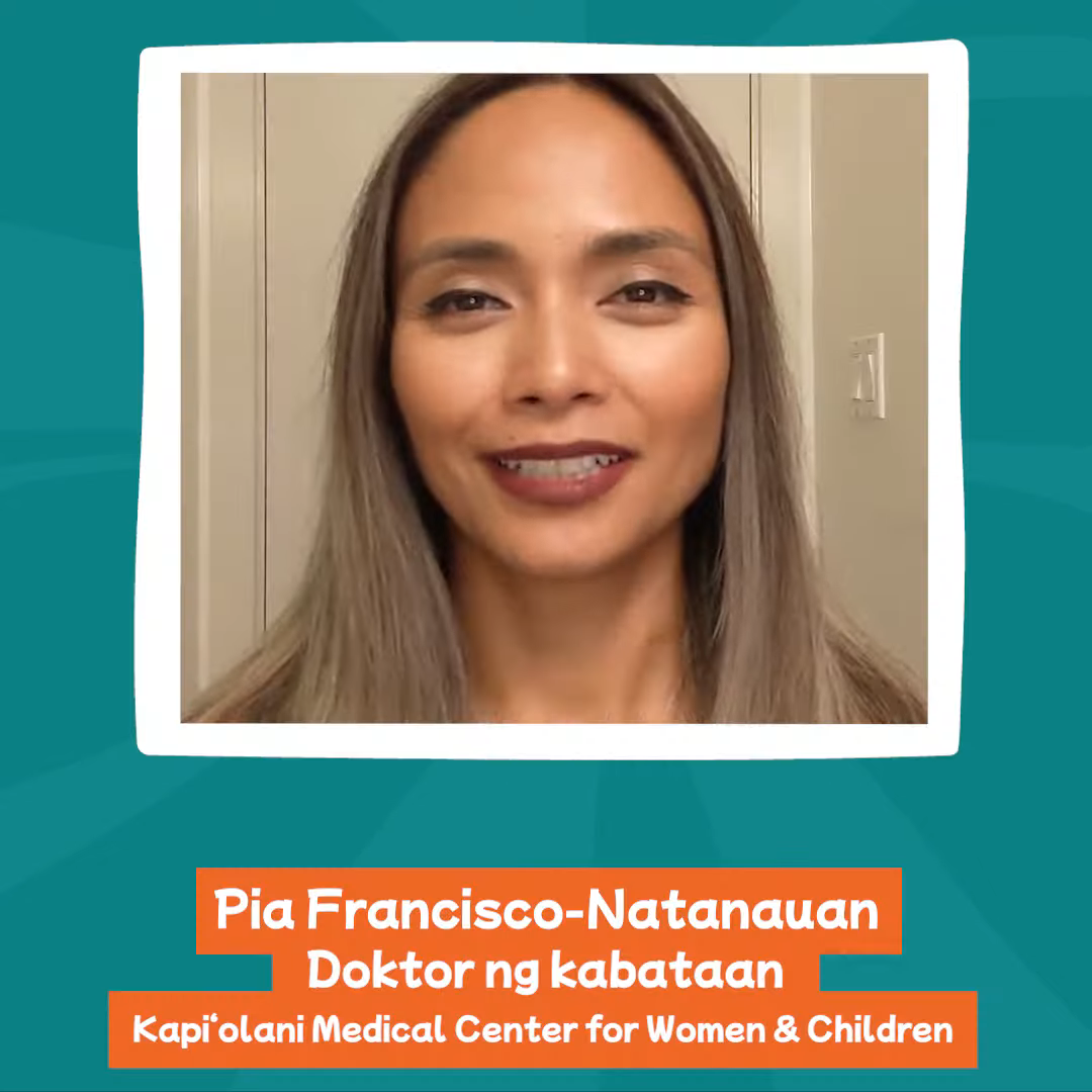 Katunayan: Walang Sinasanto Itong Virus Na Ito - Dr. Pia Francisco-Natanauan, Kapiolani Medical Center